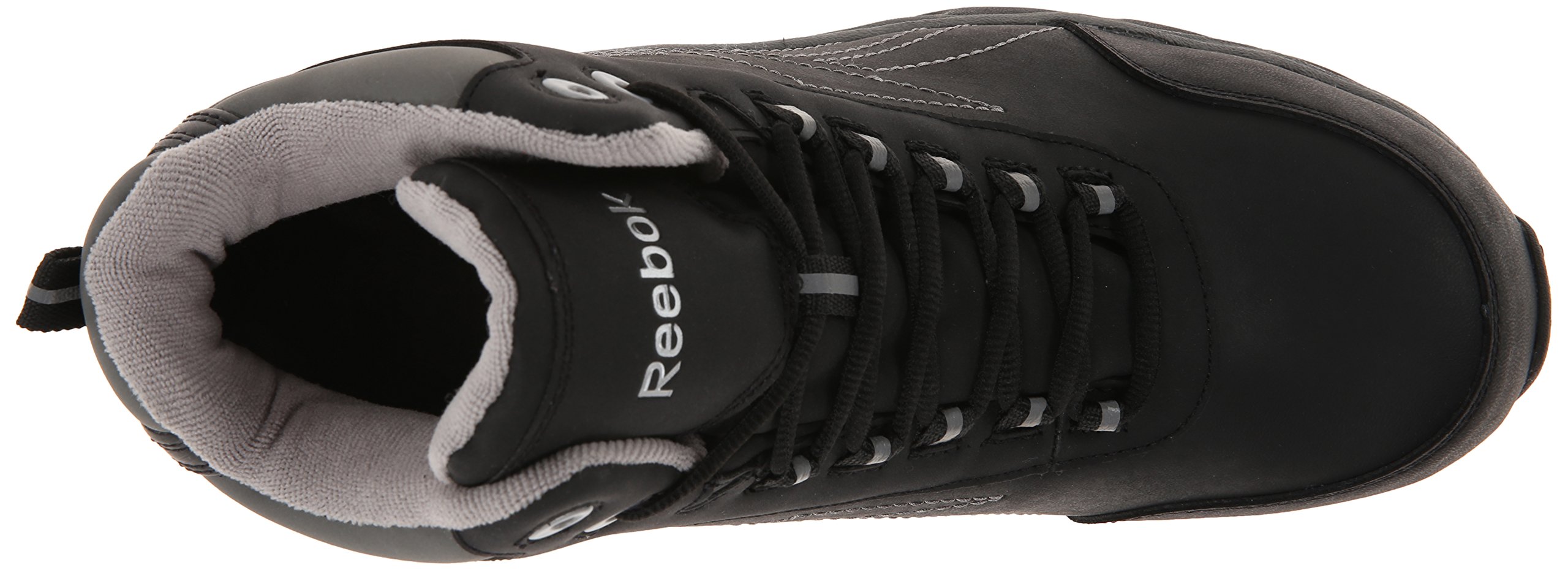 Reebok mens Beamer Safety Toe Waterproof Athletic Work Boot Industrial Construction Shoe, Black, 14 Wide US