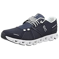 Men's Cloud 5 Sneakers, Midnight/White, 12.5 Medium US