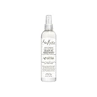 Shea Moisture 100% Virgin Coconut Oil Leave-in Treatment, Shine Curly and Tame Frizz for Tangle-Free Hair, All Natural certified Organic, 8 Ounce