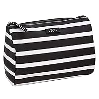 SCOUT Packin' Heat - Large, Water-Resistant, Zip Close Makeup Bag for Women- Toiletry Travel Bag - Cosmetic Bag, Black