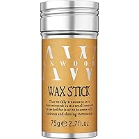 Hair Wax Stick, Styling Wax for Smooth Wigs, Slick Stick for Hair Non-greasy Styling Hair Pomade Stick for Flyaways Edge & Frizz Hair - 2.7 Oz