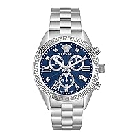 Versace Greca Chrono Collection Luxury Womens Watch Timepiece