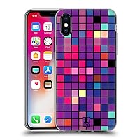 Disco Mosaic Tiles Soft Gel Case Compatible with Apple iPhone X/iPhone Xs