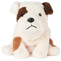 GUND Toast Bulldog Puppy Plush, Stuffed Animal Dog for Ages 1 and Up, 10”, Brown/White