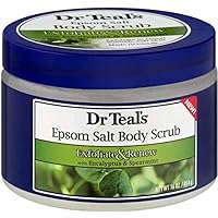 Epson Salt Body Scrub - Exfoliate & Renew with Eucalyptus & Spearmint (16 Ounces)