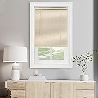 Cordless Light Filtering Mini Blind - 32 Inch Width, 72 Inch Length, 1