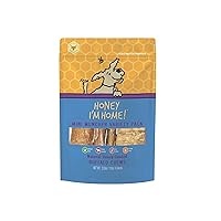 Mini Muncher Buffalo Dog Chews Variety Pack, 3.53 Ounces - All Natural, Free Range, Healthy, Grain Free, Honey Coated & Crunchy