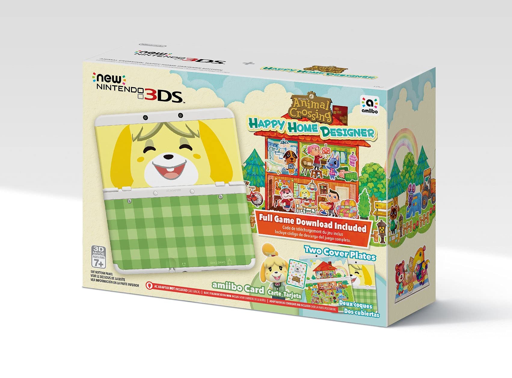 Nintendo Animal Crossing: Happy Home Designer + New 3DS Bundle (Renewed)