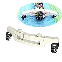 Mehome Children's,Anti-Rollover Scooter Training Wheels for Kids Scooters (white)