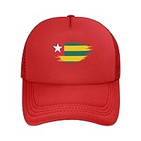 GANghaONshoP Togo Baseballkappe mit Flagge, für Herren und Damen, bequem, praktisch