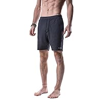 YOGA CROW Men's Swerve Yoga Training Shorts w/Non-Restrictive Inner Liner - 7