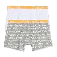 Calvin Klein Boy's 2 Pack Cotton Trunks