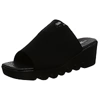 Luciano Valentino IM6455 Women's Office Sandals, 2.4 inches (6 cm), Wedge Heel, Thick Sole, Made in Japan