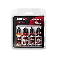 Vallejo Game Color Set 72377 Red Color Set (4x18ml)