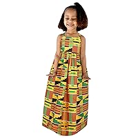 5t Dresses for Girls Short Sleeve Dresses Sleeveless Dashiki 16Y Toddler Strap Clothes for Girls 4-5 Years Old
