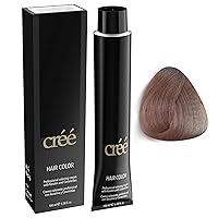 Cree Professional Permanent Hair Color, 100ml - 3.4 fl.oz. (Very Light Pearl Blond 9.12)