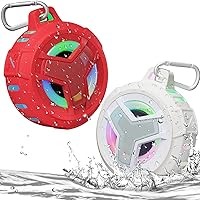 EBODA Bluetooth Shower Speaker, IPX7 Waterproof Portable Wireless Small Speakers, Floating, 24H Playtime for Home, Beach, Pool, Kayak, Hiking, Boat Accessories, Gifts for Women Girls