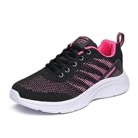 Women's Cloud Walking Shoes Supportive Tennis Running Shoes Lightweight Non-Slip Fashion Sneakers