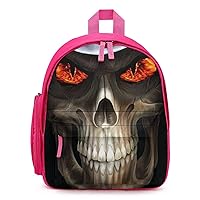 Grim Reaper Skull Travel Backpacks Funny Shoulder Bag Light Weight Multi-Pocket Daypack
