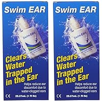 Swim-Ear Ear-Water Drying Aid, 1 fl oz (29.57 ml (Pack of 2)