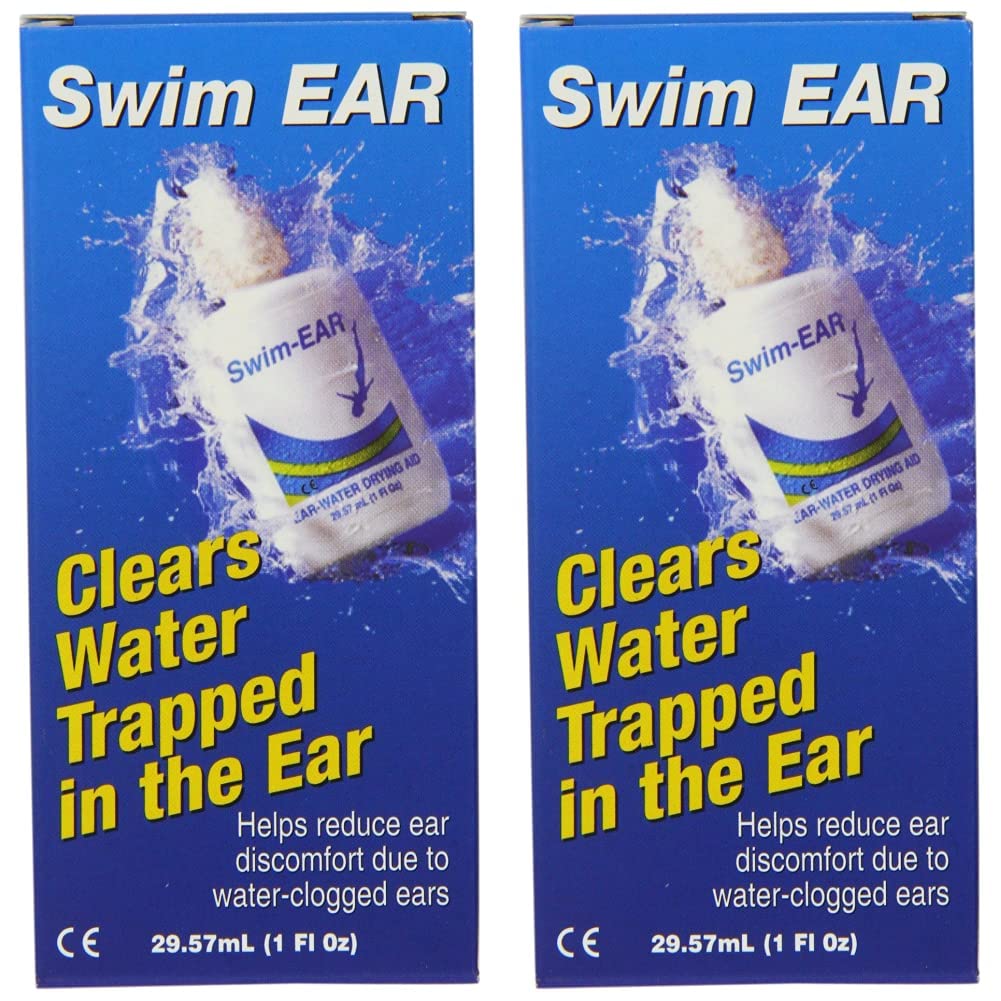 Swim-Ear Ear-Water Drying Aid, 1 fl oz (29.57 ml (Pack of 2)