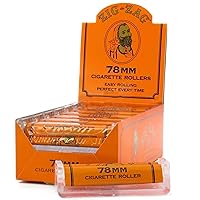Zig-Zag Rolling Papers Premium Cigarette Rolling Machine - 78mm - 1 1/4-12 piece carton