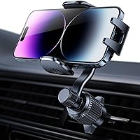 Car Vent Phone Mount, [Never Blocking Vent, Enjoy The Comfort of The A/C] Hands-Free Universal Extension Clip Air Phone Holder Car Fit for All Phones iPhone Samsung More