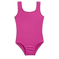Made in USA Swimsuit for Girls One Piece UPF50+ Sun Protection Swimming Suit Rashguard
