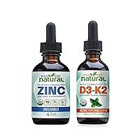 Organic Liquid Zinc and Vitamin D3K2 Drops