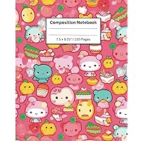 he-llo kit-ty composition notebook
