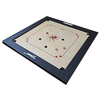 Championship Carrom Board Game with Coins and Striker (Championship)