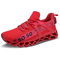 WONESION Mens Breathable Walking Tennis Running Shoes Blade Fashion Sneakers
