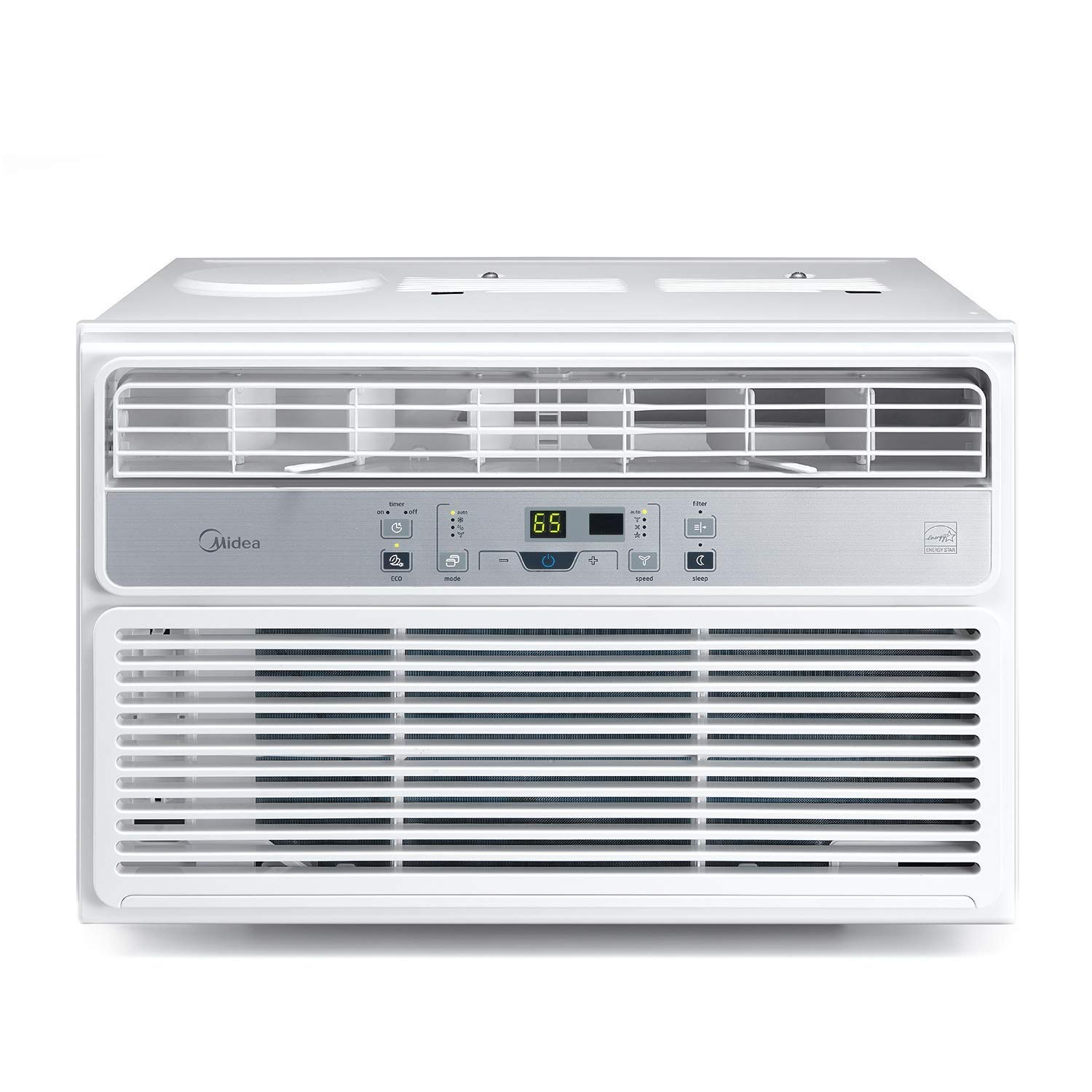 Midea 8,000 BTU EasyCool Window Air Conditioner, Dehumidifier and Fan - Cool, Circulate and Dehumidify up to 350 Sq. Ft., Reusable Filter, Remote Control