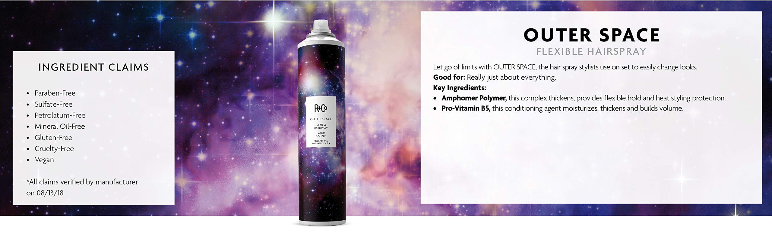 R+Co Outerspace Flexible Hairspray