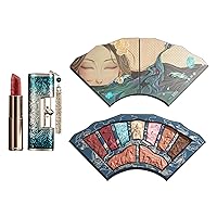FLORASIS Blooming Rouge Love Lock Lipstick M520 I Love You & Floral Engraving Odey Makeup Palette (The Encounter)