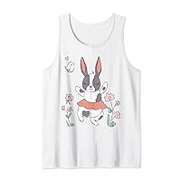 Easter bunny shirt, girls, women, children, Easter Tank Top