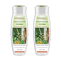 patanjali Kesh Kanti Milk Protein Hair Cleanser Shampoo, 200ml (Pack of 2)