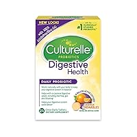 Culturelle Digestive Health Probiotic Chewable Tablets, Orange 24 ea (Pack of 4) Culturelle Digestive Health Probiotic Chewable Tablets, Orange 24 ea (Pack of 4)