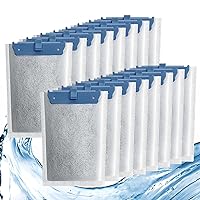 16 Pack Filter Cartridge for Tetra Whisper Bio-Bag Filters, Medium Replacement Filter Cartridges for Aquariums Compatible with Tetra Whisper Filters 10i / IQ10 / PF10 and TetraFauna ReptoFilte