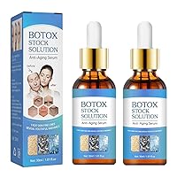 Botox Stock Solution Facial Anti Aging Serum, 2023 Newest Youthfully Botox Face Serum with Vitamin C, Collagen & Amino Acids, Ceramide 30ml (3 Pcs)