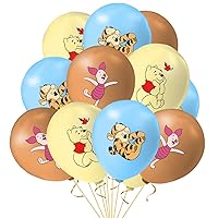 36pc Birthday Party latex Balloon For Winnie Pooh,Theme Party Decoration Supplies For Winnie Pooh