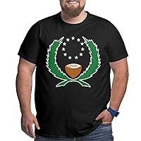 Pohnpei Flag Big Size Men's T-Shirt Men Soft Shirts T-Shirt Tee