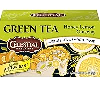Celestial Seasonings Honey Lemon Ginseng Green Tea Bags, 20 ct (CELESTIAL618199)