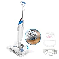 Power Fresh Steam Mop with Natural Sanitization, Floor Steamer, Tile Cleaner, and Hard Wood Floor Cleaner with Flip-Down Easy Scrubber, 1940A