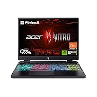 Acer Nitro 16 Gaming Laptop | AMD Ryzen 5 7640HS Hexa-Core CPU | NVIDIA GeForce RTX 4050 Laptop GPU | 16