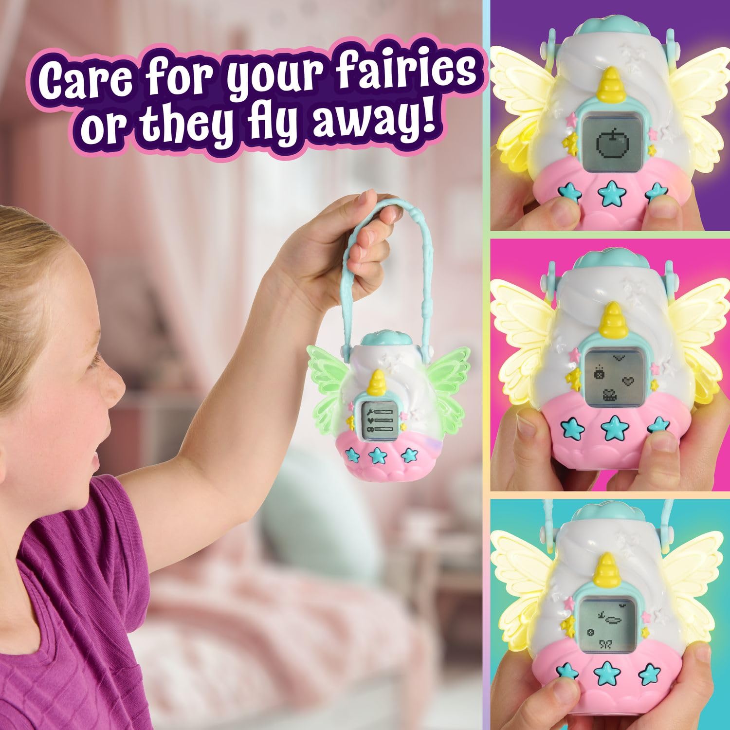 Got2Glow Fairy House – 9 Virtual Interactive Fairy Pets, Find, Care and Watch Them Grow (Ages 5+)