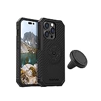 Rokform - iPhone 14 Pro Rugged Case + Super Grip Vent Mount for Car, Truck, or Van