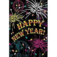 Toland Home Garden 1010536 New Year Celebration New Year Flag 28x40 Inch Double Sided New Year Garden Flag for Outdoor House party Flag Yard Decoration