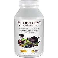 ANDREW LESSMAN Million Orac 30 Capsules – Delivers Concentrated Standardized Plant-Based Extracts. Powerful Anti-Oxidants and Protective Compounds. Neutralizes Damaging Free-Radicals, No Additives