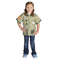 Aeromax My 1st Career Gear Zoo Keeper Top Green, One Size